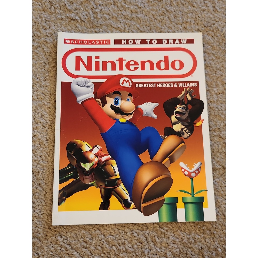 Scholastic How to Draw Nintendo Greatest Heroes & Villains PB Illustrated 2007